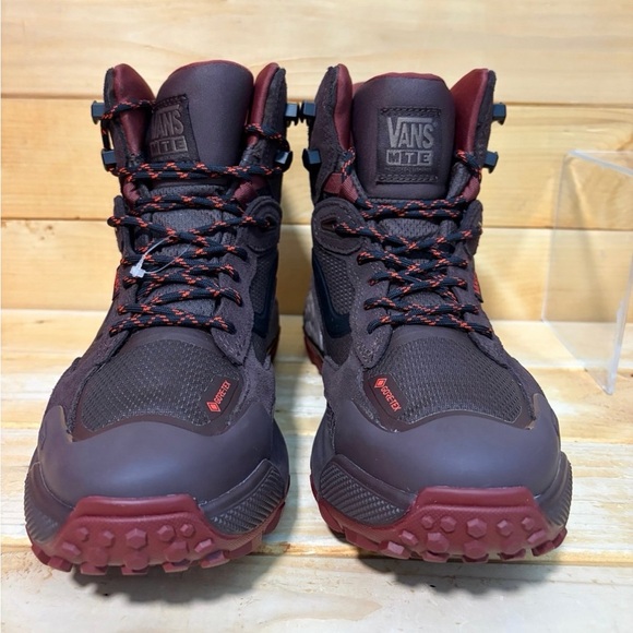 New Vans Crestline MTE GORE-TEX Waterproof Boots Chocolate Brown - Mens 7 - Picture 3 of 7